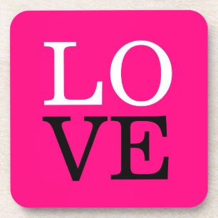 Porta-copo Fundo de Rosa Amor Casamento