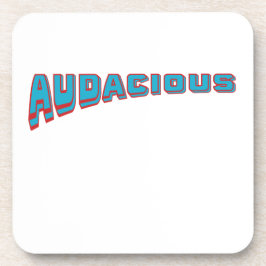 Porta-copo Funky Blue/Red Vocabulary-Audacious Retro Style