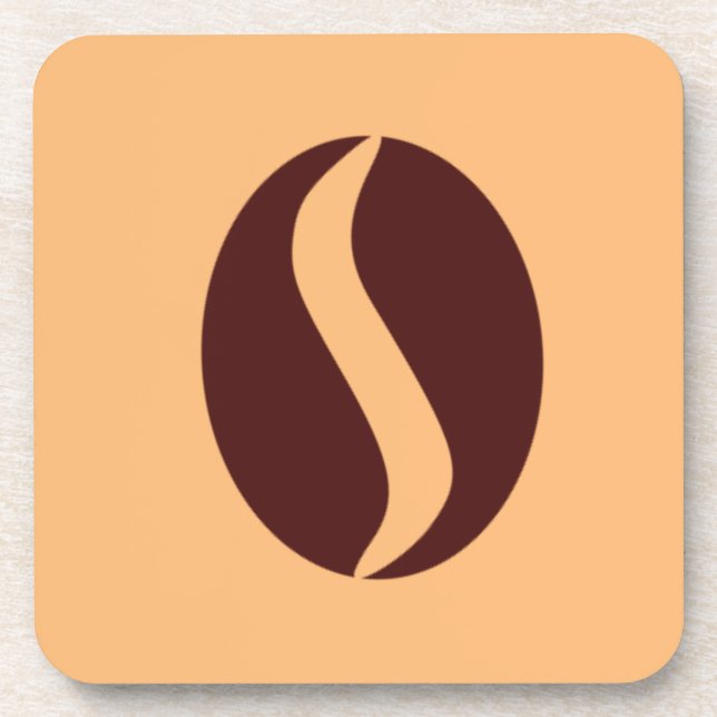 Porta-copo Funky Coffee Bean (Frente)