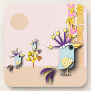 Porta-copo Funny Bird 