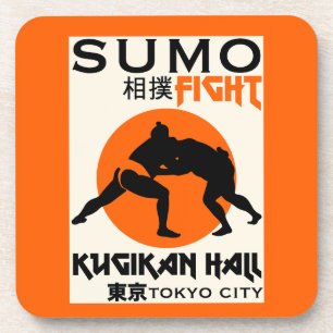 Porta-copo Funny Sumo Wrestler