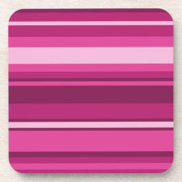 Porta-copo Fuschia stripes