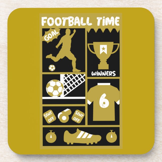 Porta-copo Futebol britânico (Frente)