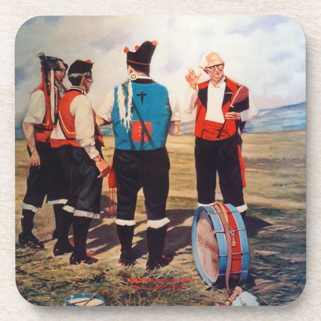 Porta-copo Gaiteros/Gaiteiros/Gaitistas (Frente)