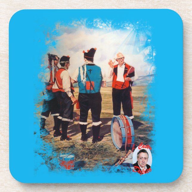 Porta-copo Gaiteros/Gaiteiros/Pipers (Frente)