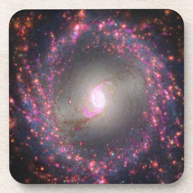 Porta-copo Galáxia Espiral Ngc 3351. (Frente)