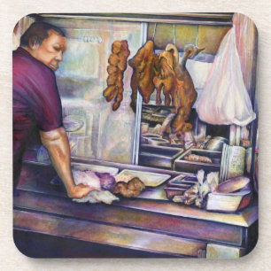 Porta-copo Galinha Beijada Pelo Sol, Singapura