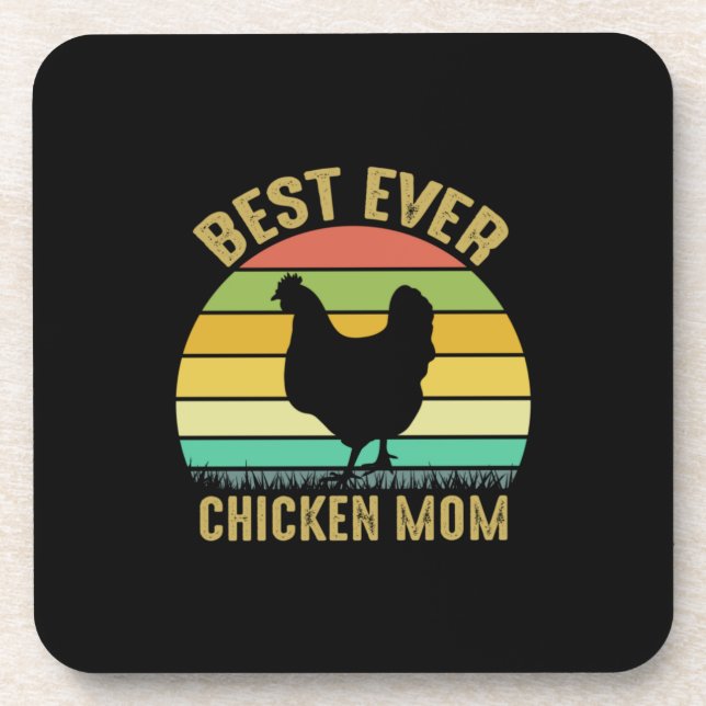 Porta-copo Galinha Lover | Melhor Mãe De Frango (Frente)