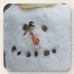 Porta-copo Galinha no Neve Carrot Nose
