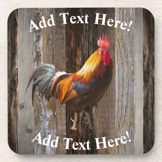 Porta-copo Galo (Frente)