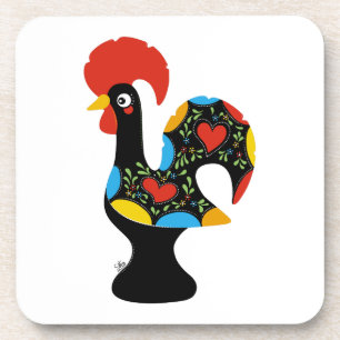 Porta-copo Galo famoso de Barcelos Nr 09