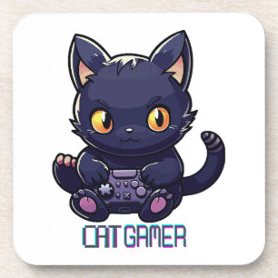 Porta-copo Gamer de Gato