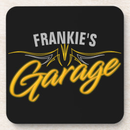 Porta-copo Garagem Personalizada do Biker de Estilo Neon Retr