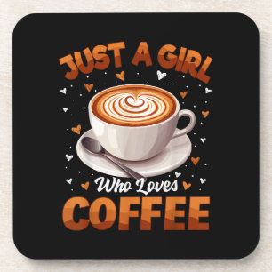 Porta-copo Garotas Do Café Apenas Uma Menina Que Ama Café