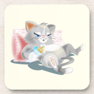 Porta-copo Gatinho De Bebê