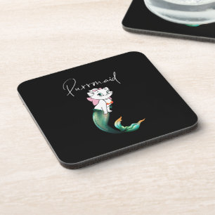 Porta-copo Gatinho Gato-Purê - Design de Gato-Sereia Divertid
