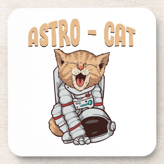 Porta-copo Gato Astro (Frente)