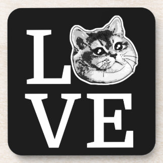 Porta-copo Gato do Amor da Filadélfia