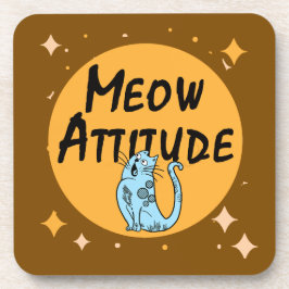 Porta-copo gato engraçado