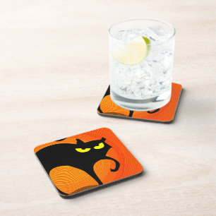 Porta-copo Gato Negro