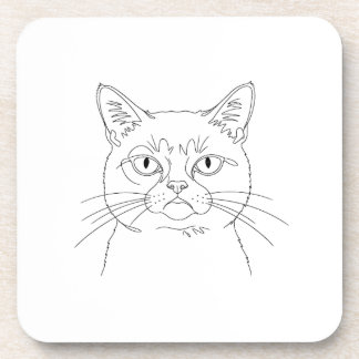 Porta-copo Gato rabugento