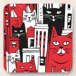 Porta-copo Gatos em Nova York