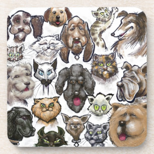Porta-copo Gatos n Cães