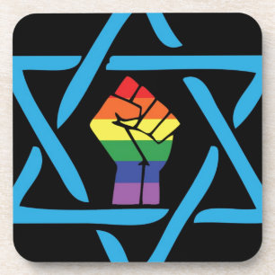 Porta-copo Gay Black Jewish