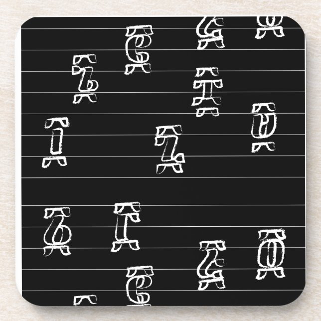 Porta-copo Ge’ez Numbers Illustration – Traditional Ethiopian (Frente)