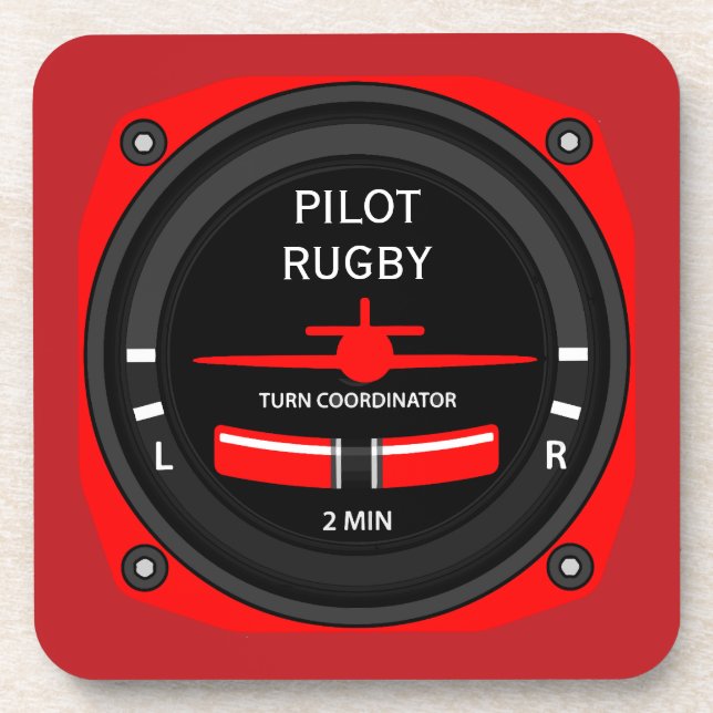 Porta-copo Geek de aviação piloto (Frente)