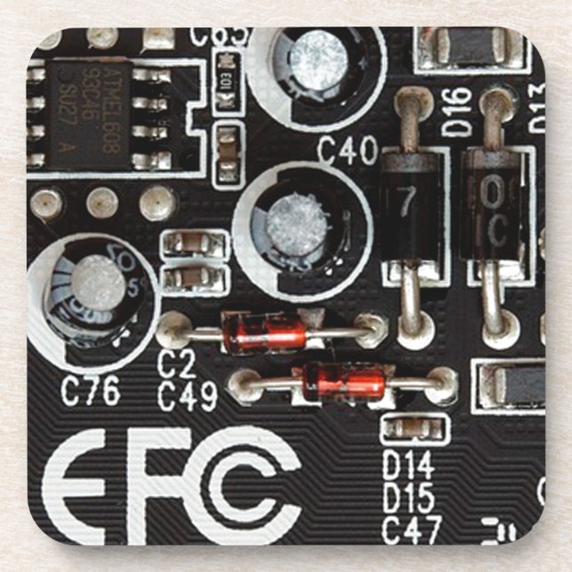 Porta-copo Geeks Excêntricos Gráfico de Placa de Circuito (Frente)
