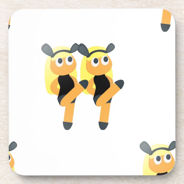 Porta-copo gêmeos emoji (Frente)