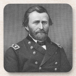 Porta-copo General Ulysses Simpson Grant, gravado após uma