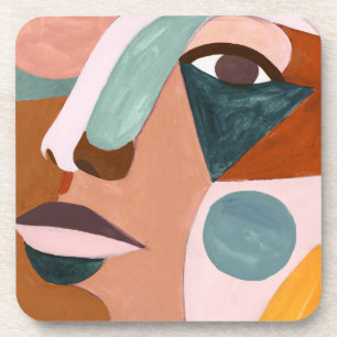 Porta-copo Geo Half Face