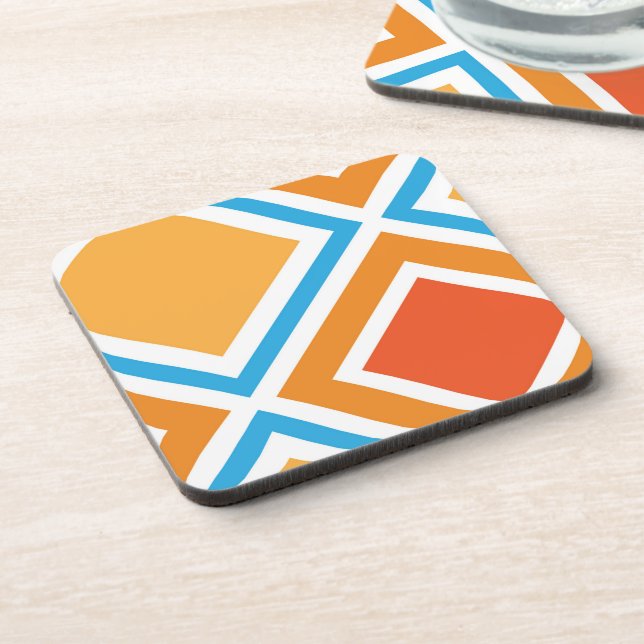 Porta-copo geometria de abstrato diamante (Left Side)