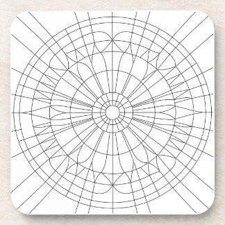 Porta-copo Geometric Mandala Pattern