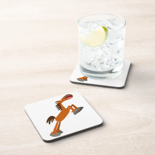 Porta-copo Giddyup, Horsey! Conjunto de Portas copos de Carto