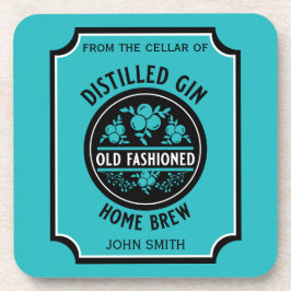 Porta-copo Gin Botão Personalizado