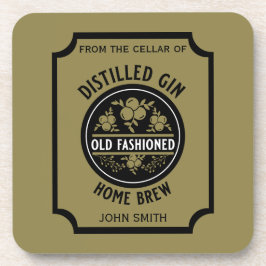 Porta-copo Gin Botão Personalizado