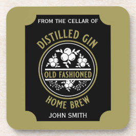 Porta-copo Gin Botão Personalizado