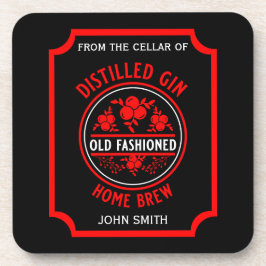 Porta-copo Gin Botão Personalizado