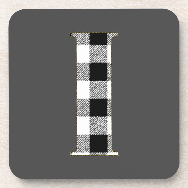 Porta-copo Gingham Check I (Frente)