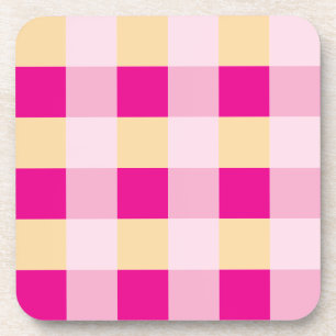 Porta-copo Gingham Pattern
