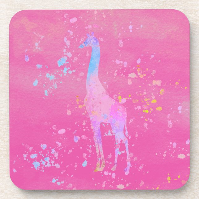 Porta-copo Girafa (Frente)