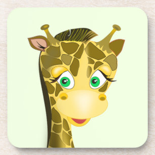 Porta-copo Girafa Bonita -