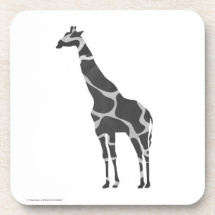 Porta-copo Giraffe Black e Cinza Silhoutte