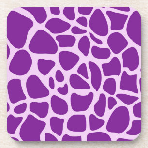 Porta-copo Giraffe Skin Purple Texture-23324