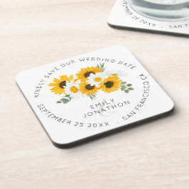 Porta-copo Girassóis Guardam Floral Russo A Data
