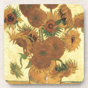 Porta-copo Girassóis por Van Gogh