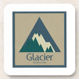 Porta-copo Glacier National Park Rustic